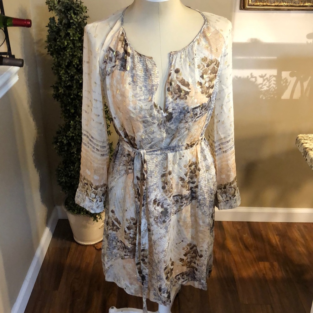 BCBGMaxAzria Multicolor Floral Dress